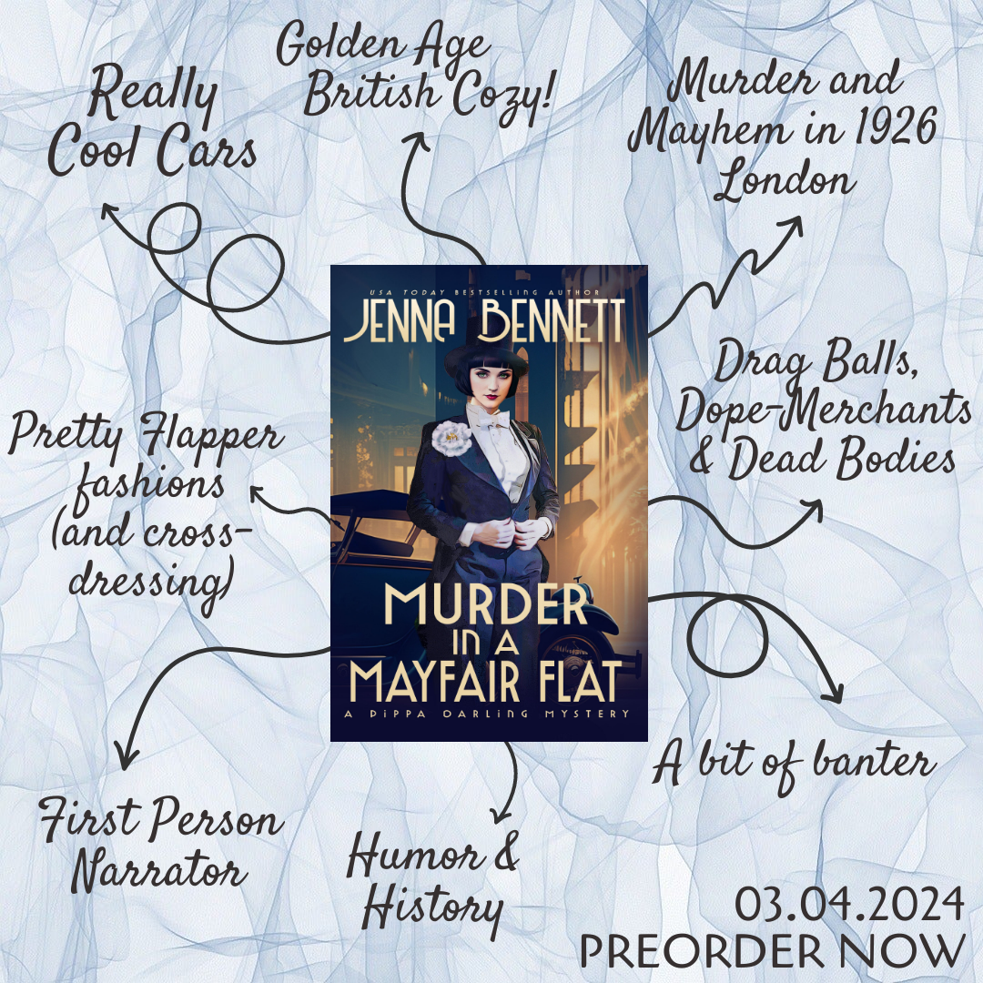 Murder in a Mayfair Flat paperback - Pippa Darling Mystery #3