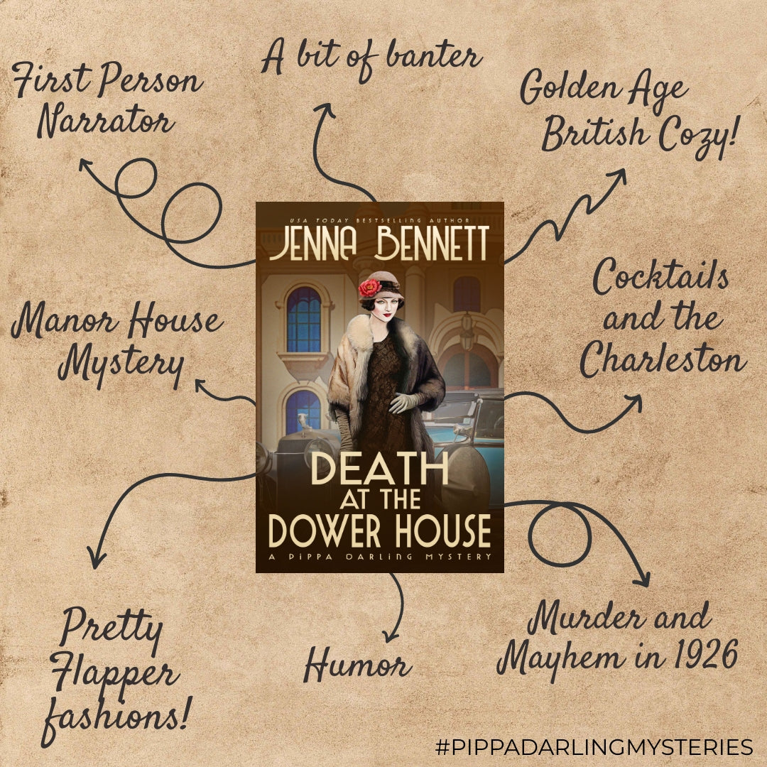 Death at the Dower House paperback - Pippa Darling Mystery #2