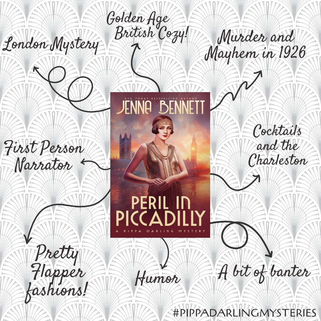 Peril in Piccadilly audio book - Pippa Darling Mystery #7