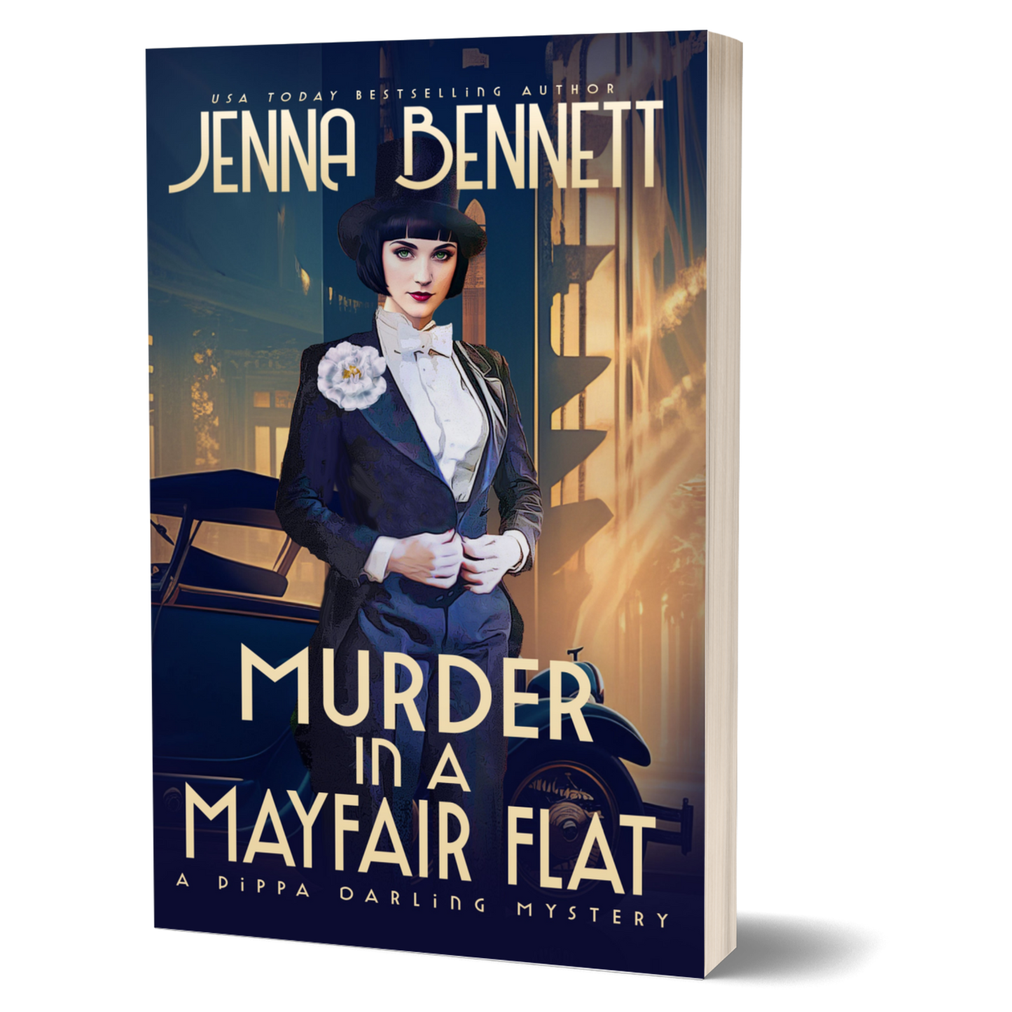 Murder in a Mayfair Flat paperback - Pippa Darling Mystery #3