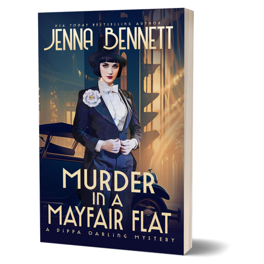 Murder in a Mayfair Flat paperback - Pippa Darling Mystery #3