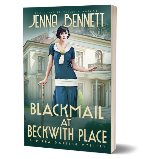 Blackmail at Beckwith Place paperback - Pippa Darling Mystery #4