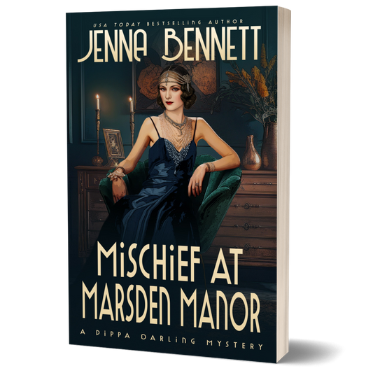 Mischief at Marsden Manor paperback - Pippa Darling Mystery #6