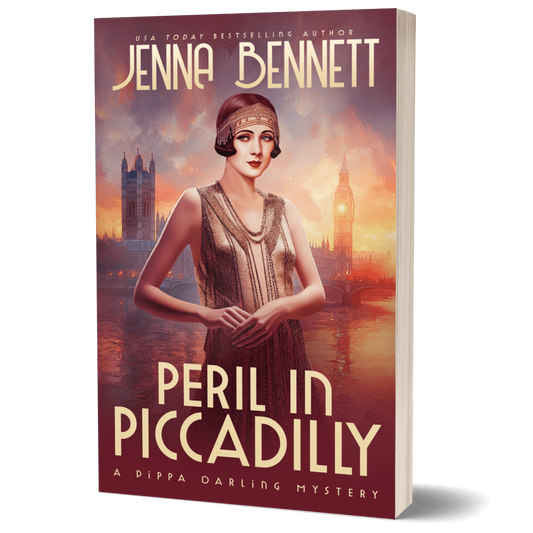 Peril in Piccadilly paperback - Pippa Darling Mystery #7