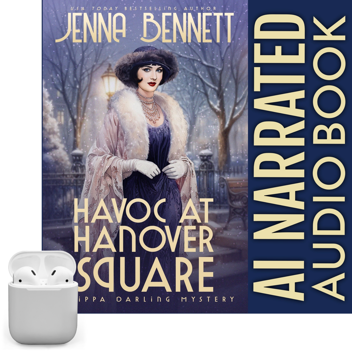 Havoc at Hanover Square audio book - Pippa Darling Mystery #9