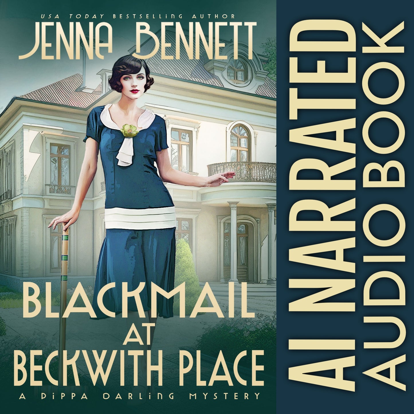 Blackmail at Beckwith Place audio book - Pippa Darling Mystery #4