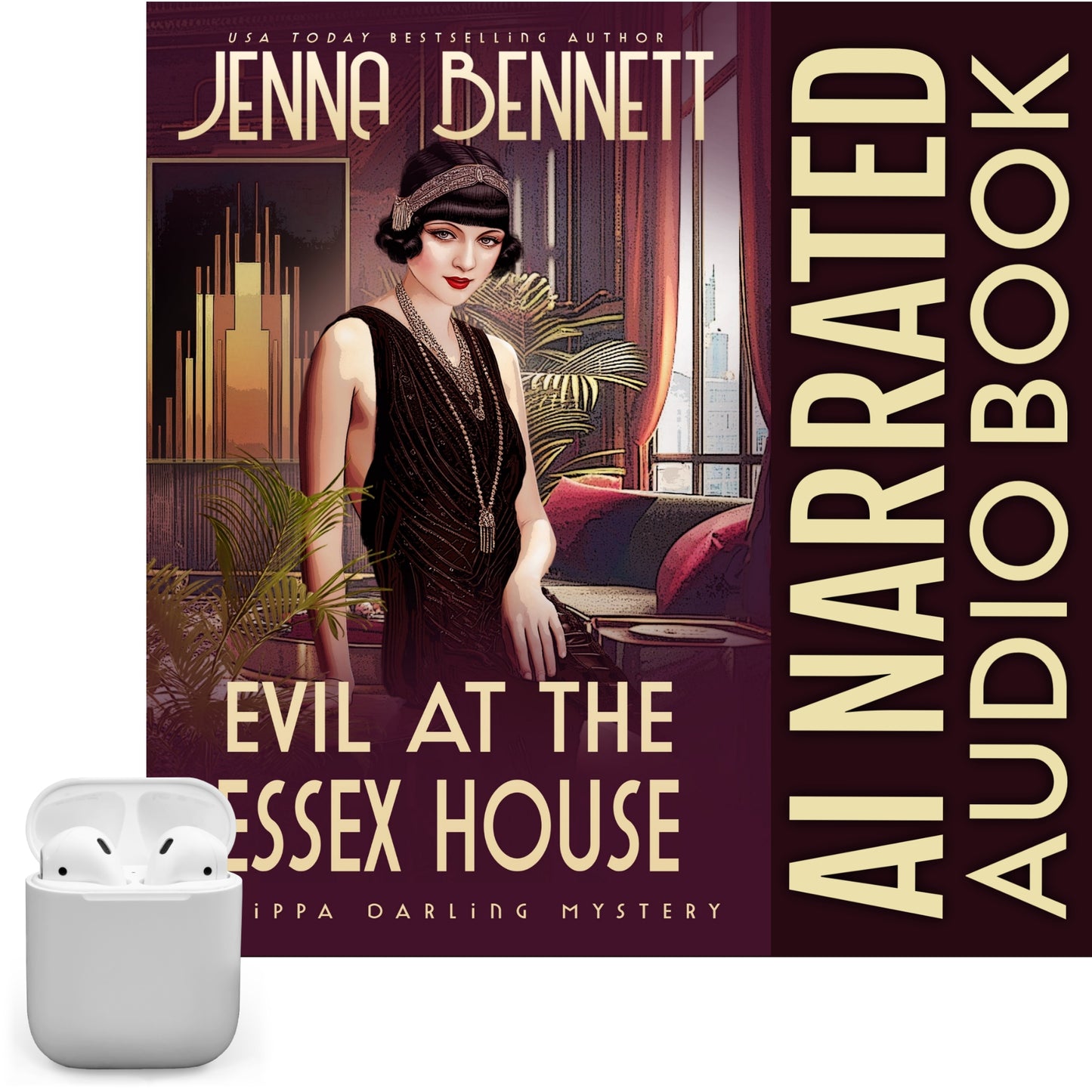 Evil at the Essex House audio book - Pippa Darling Mystery #5
