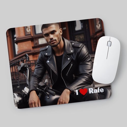 I ❤️ Rafe mousepad