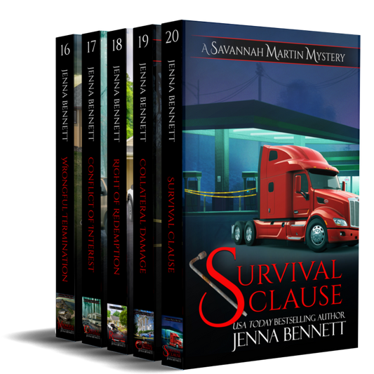 Savannah Martin Paperback Bundle - books 16-20