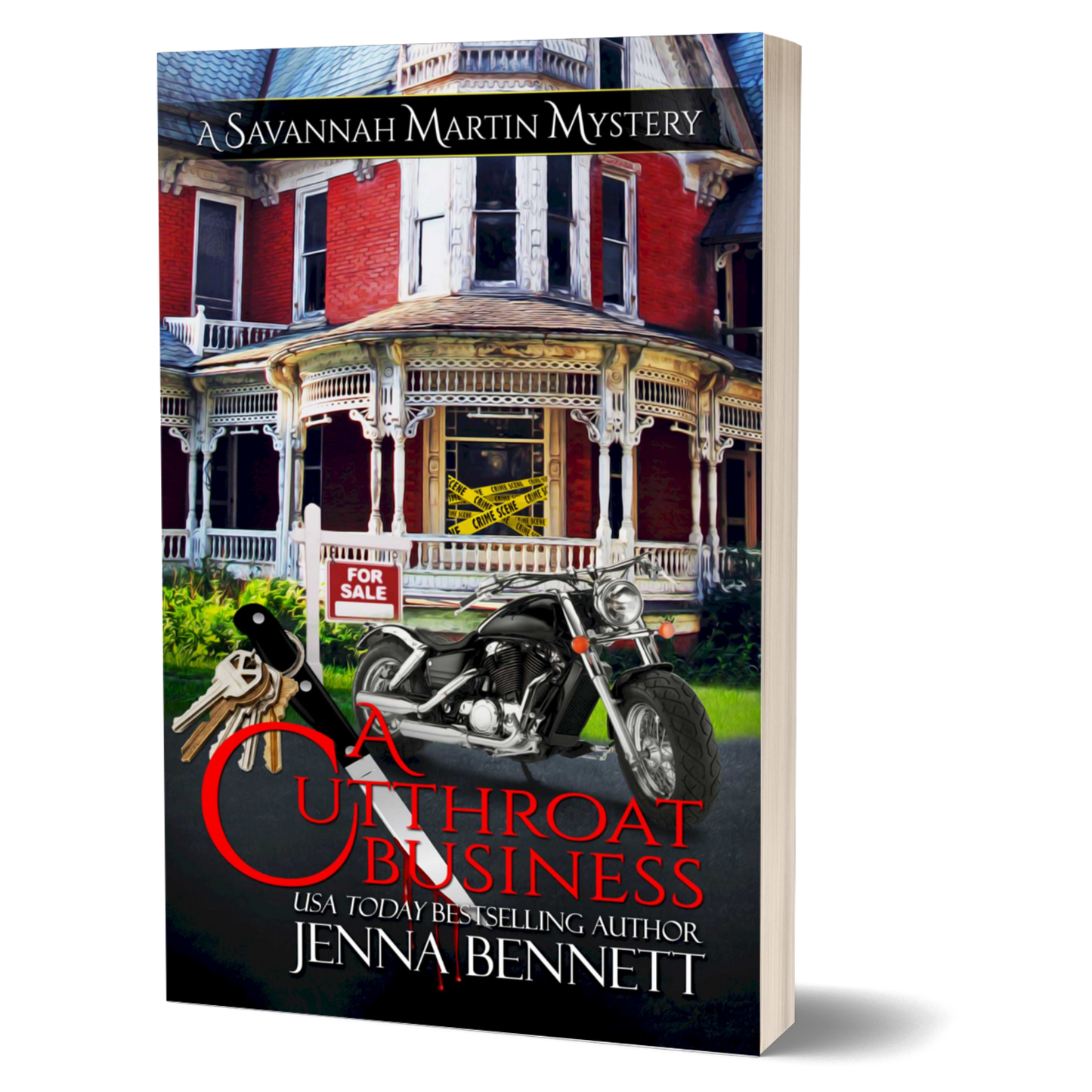 A Cutthroat Business paperback - Savannah Martin Mysteries #1