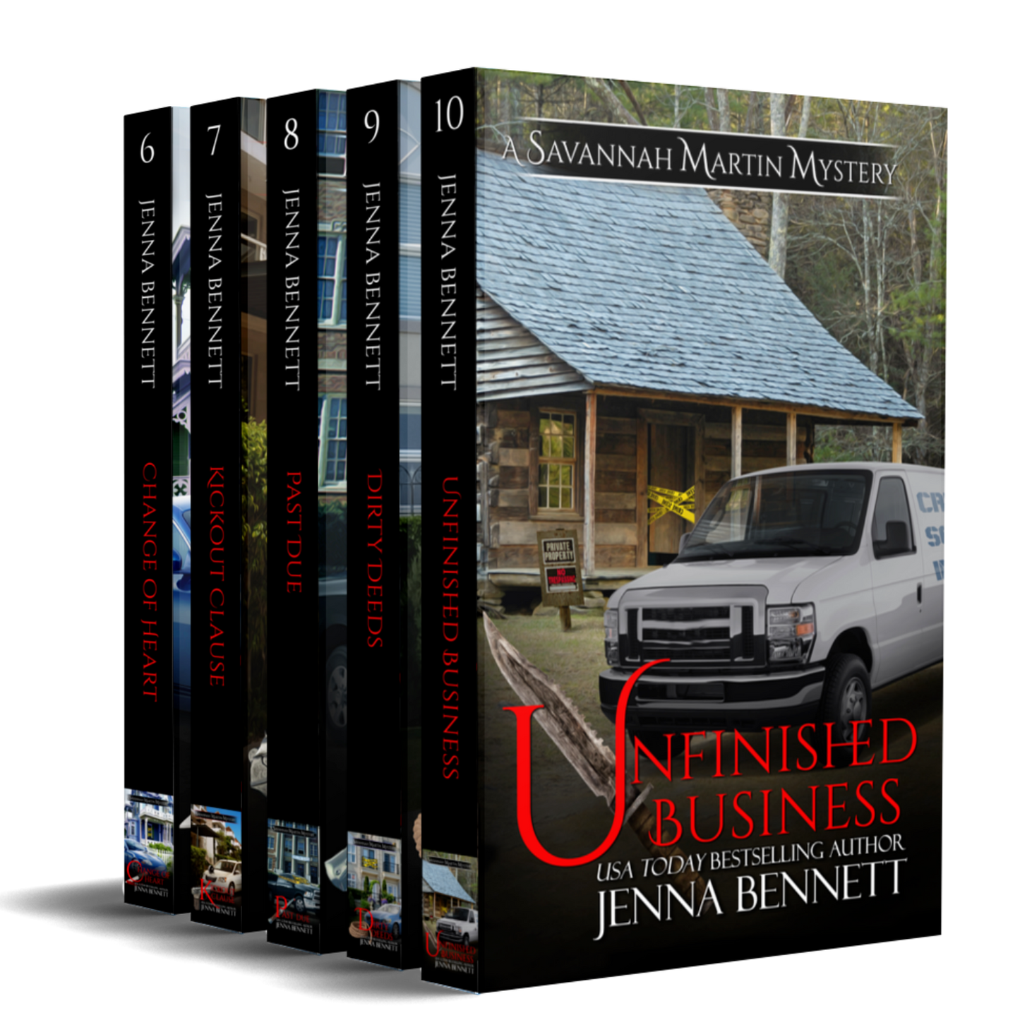 Savannah Martin Paperback Bundle - books 6-10