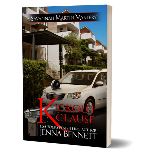 Kickout Clause paperback - Savannah Martin Mysteries #7