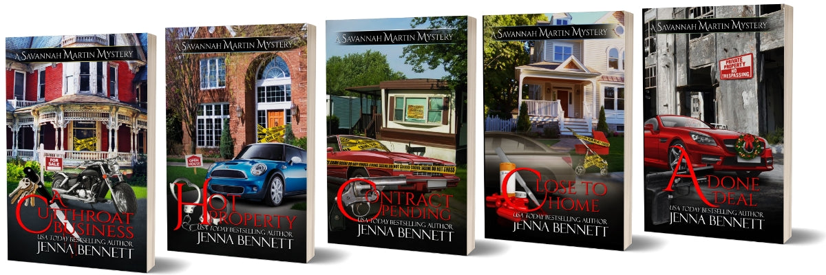 Savannah Martin Paperback Bundle - books 1-5