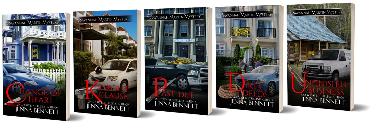 Savannah Martin Paperback Bundle - books 6-10