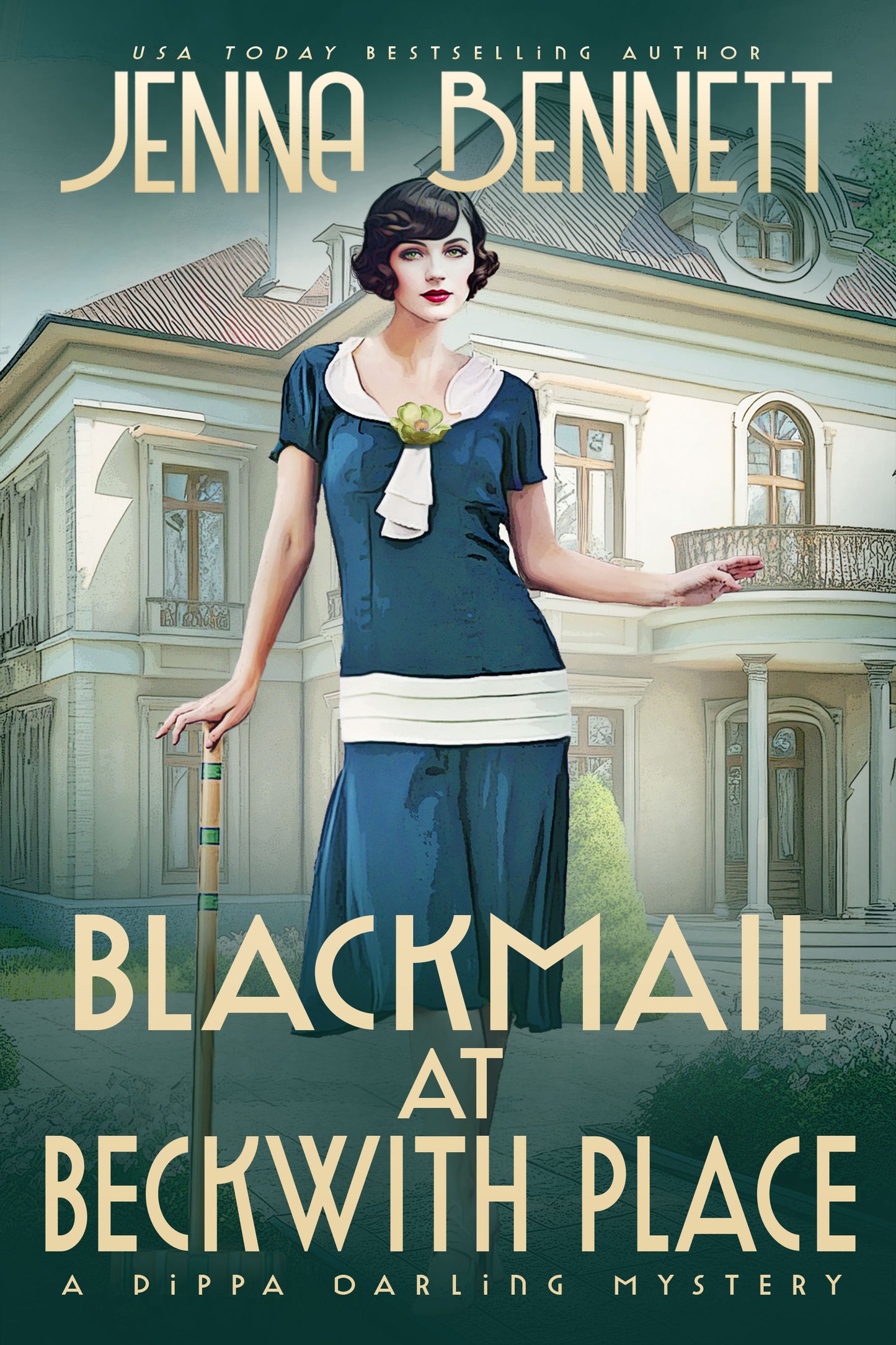 Blackmail at Beckwith Place ebook - Pippa Darling Mystery #4