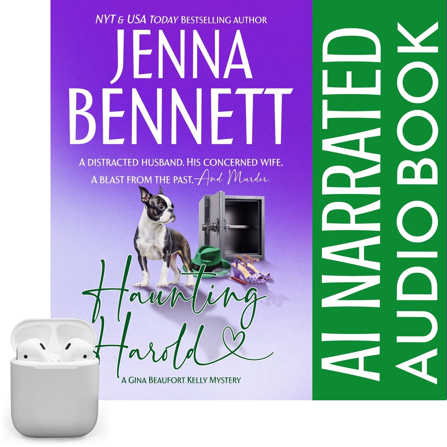 Haunting Harold audio book - Fidelity Investigations Mystery #3