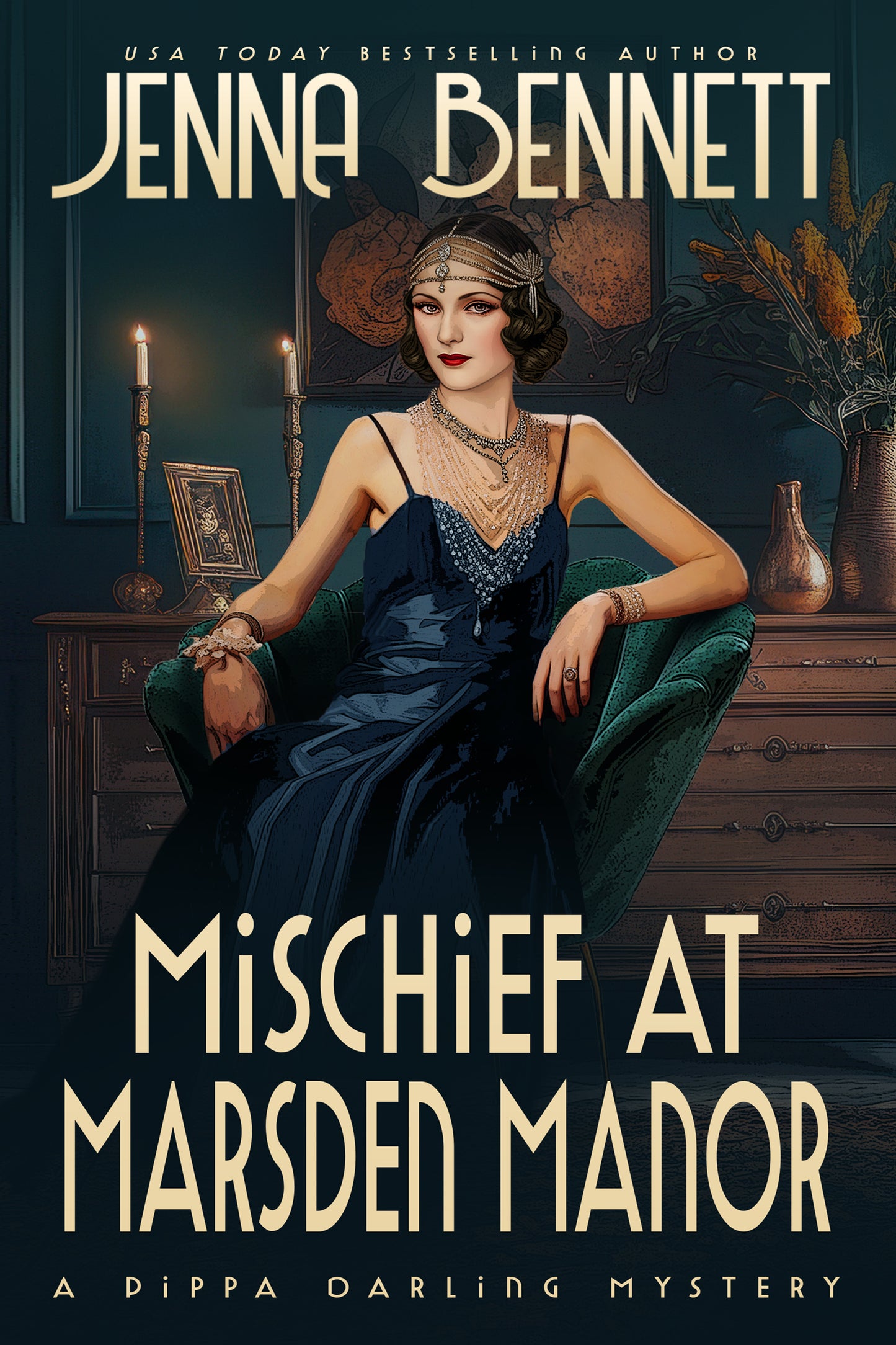 Mischief at Marsden Manor ebook - Pippa Darling Mystery #6