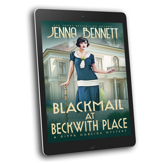 PREORDER Blackmail at Beckwith Place ebook - Pippa Darling Mystery #4