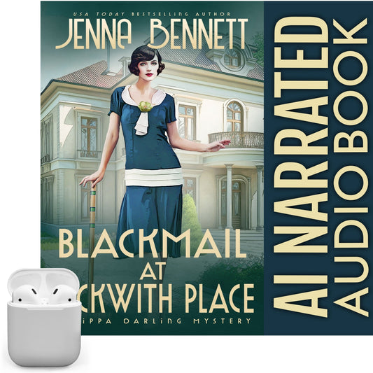 Blackmail at Beckwith Place audio book - Pippa Darling Mystery #4