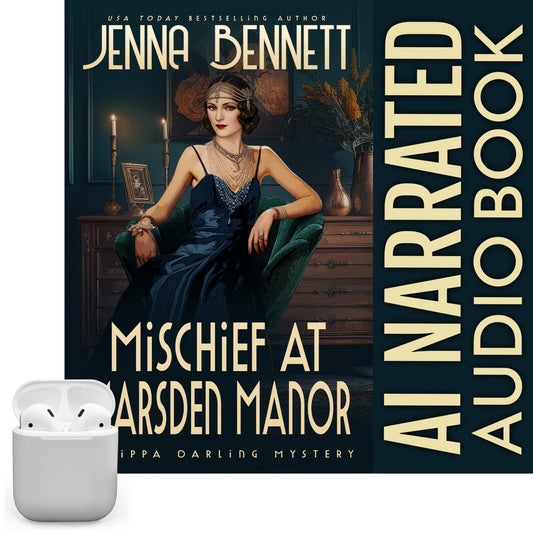 Mischief at Marsden Manor audio book - Pippa Darling Mystery #6