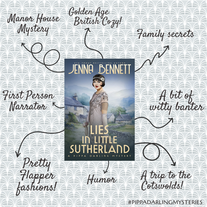 Lies in Little Sutherland paperback - Pippa Darling Mystery #8