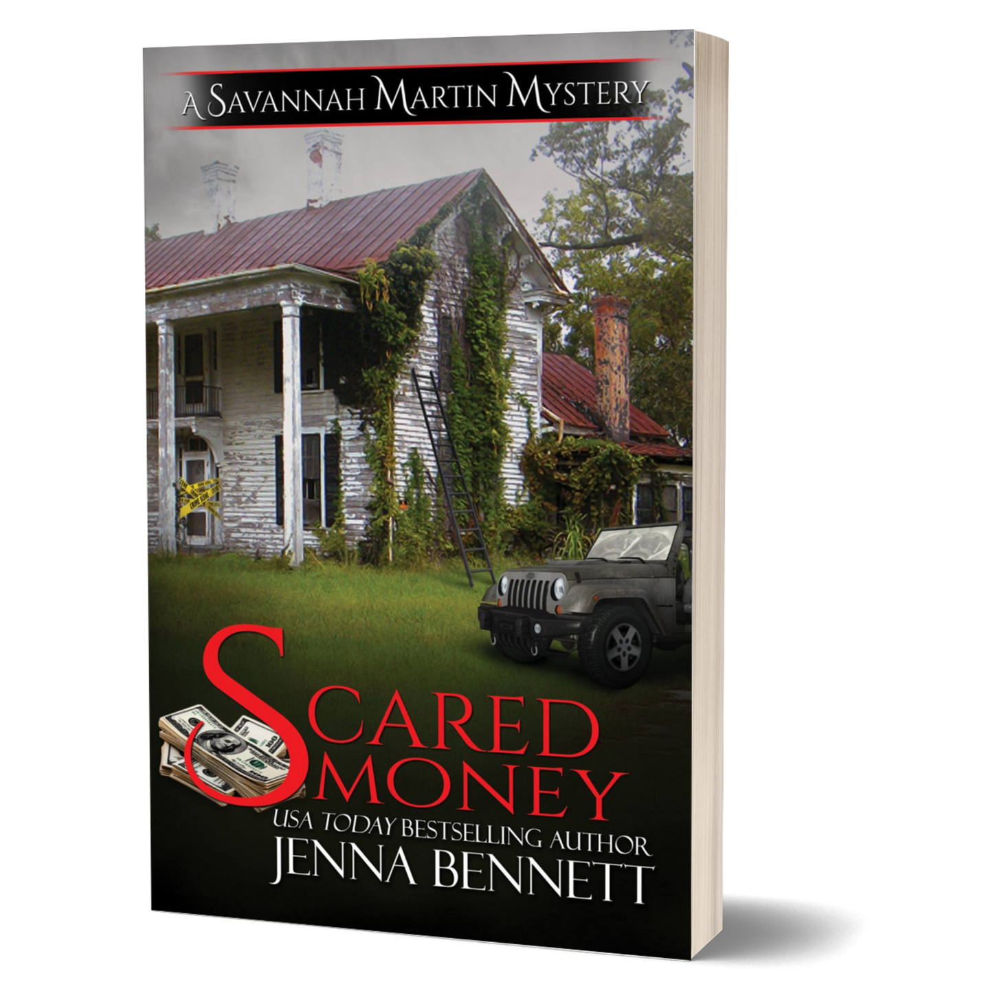 Scared Money paperback - Savannah Martin Mysteries #13