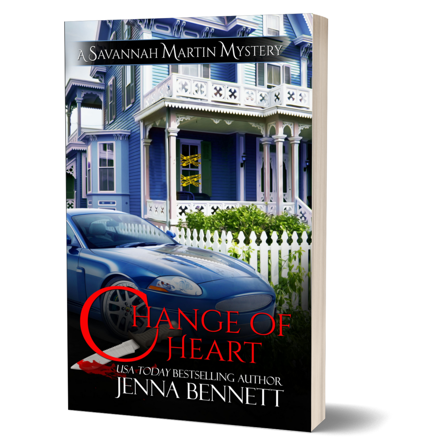 Change of Heart paperback - Savannah Martin Mysteries #6
